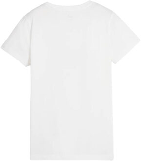 PUMA Dames ess+ summer daze t-shirt Wit