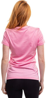 PUMA Dames essential logo t-shirt Roze - M