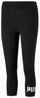 PUMA Dames essentials logo 3/4 legging - maat XS Zwart