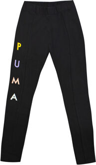 PUMA Dames Fierce Cat Legging Grafisch Logo Strak Zwart 579064 01