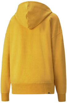 PUMA Dames haar tr hoodie - maat L Geel