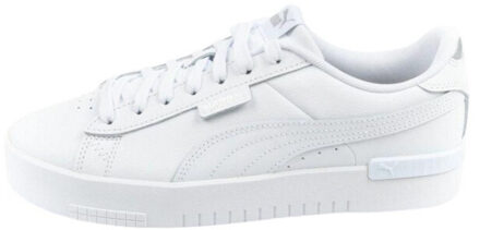 PUMA Dames jada leren sportschoenen - maat 36,5 Wit