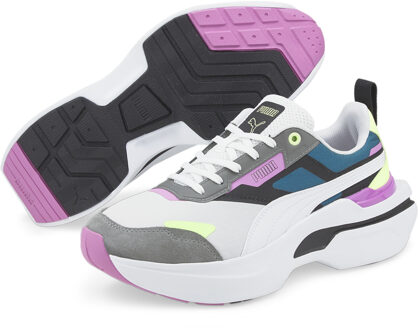 PUMA Dames Kosmo Rider Bright Sneakers Sportschoenen Grijs - EU 37 / UK 4