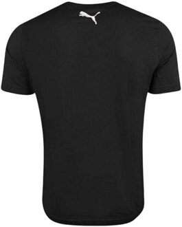 PUMA Dames logo t-shirt Zwart