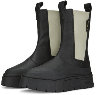 PUMA Dames Mayze Stack Chelsea Laarzen Zwart