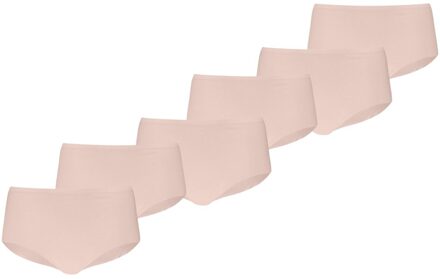 PUMA Dames Mini Shorts Invisible Cotton 6-pack Light Pink-XXL Roze - XXL