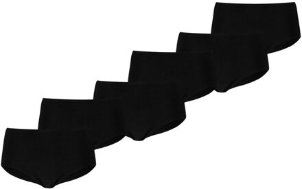 PUMA Dames Mini Shorts Invisible Cotton 6-pack Zwart-L - L