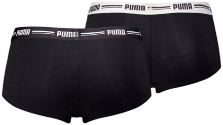 PUMA Dames minislip (set van 2) Zwart - XS