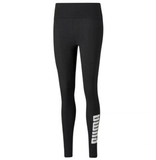 PUMA Dames power logo legging - maat S Zwart