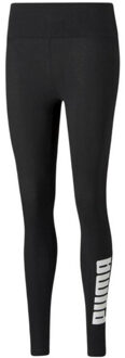 PUMA Dames power logo legging Zwart - S