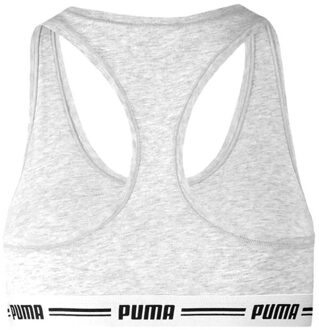 PUMA Dames racerback sportbeha - maat XL Grijs