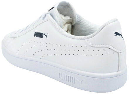PUMA Dames smash v2 leren trainers - maat 37 Wit