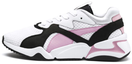 PUMA Dames Sneakers Nova 90's Bloc - Wit - Maat 39