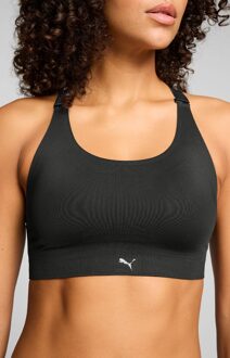 PUMA Dames Sporttop 3D Knit Zwart - XXL