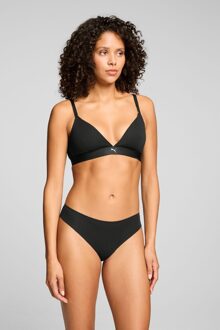 PUMA Dames Strings Invisible Cotton 2-pack Zwart-S