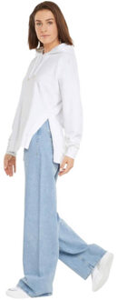 PUMA Dames sueded hoodie Wit - L