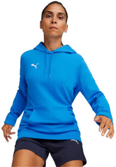 PUMA Dames team goal casual hoodie Blauw - S
