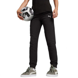 PUMA Dames team goal casuals joggingbroek Zwart - S