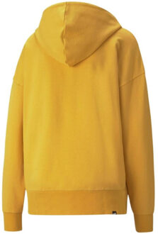 PUMA Dames tr hoodie Geel - L