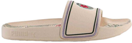 PUMA Dames x liberty 2.0 logo sliders - maat 37 Beige