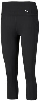 PUMA Damesfavoriete forever hoge taille training 3/4 legging - maat XS Zwart