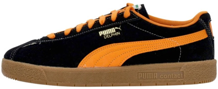 PUMA Delphin Lage Sneaker voor Heren Puma , Black , Heren - 42 Eu,44 Eu,43 Eu,46 Eu,42 1/2 Eu,45 Eu,44 1/2 EU