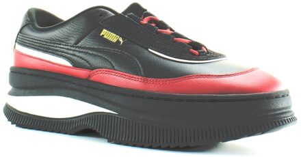 PUMA Deva Chich Zwart Leer Vrouwentrainers 371195 01