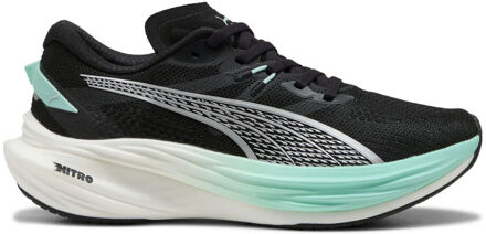 PUMA Deviate Nitro 3 Neutrale Schoen Dames-Zwart,Mint - 37.5,38