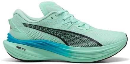PUMA Deviate Nitro 3 Neutrale Schoen Heren-Mint,Blauw - 46