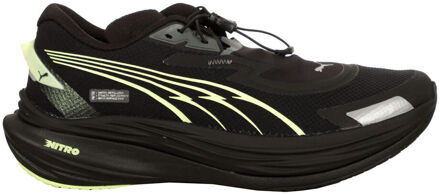 PUMA Deviate Nitro 3 WTR+ Neutrale Schoen Dames-Donkergrijs,Zwart - 38.5,39