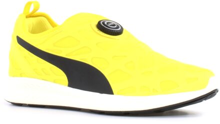 PUMA Disc Sleeve Ignite Foam Geel Textiel Slip On Herentrainers 360946 04