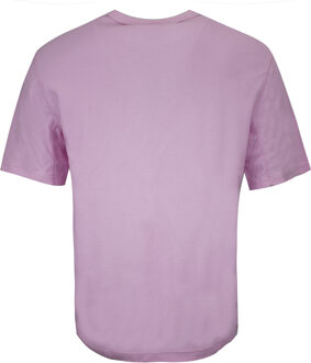 PUMA Downtown Heren T-shirt Casual Logo Roze 578308 21 - maat XS