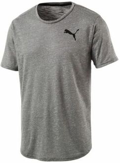 PUMA Dri-Release Novelty Grijs Polyester Katoen Heren T-shirt 515276 01 UA100