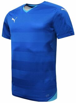 PUMA DryCell Korte Mouw Pullover V-Hals Blauw Heren T-shirt 702064 02 - maat Lichtblauw