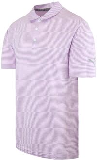 PUMA DryCell Korte Mouw Streep Roze Heren Poloshirt 595115 17 - maat