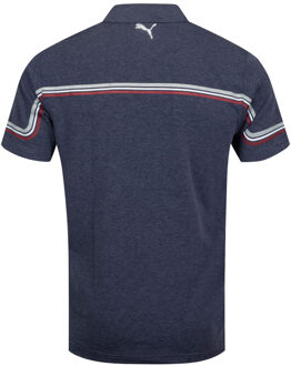 PUMA DryCell Performance Fit Looping Poloshirt Korte Mouw Heren Top 595111 02 - maat S Navy