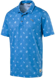 PUMA DryCell Performance Fit Verdant Poloshirt Korte Mouw Heren Top 577891 01 - maat Blauw