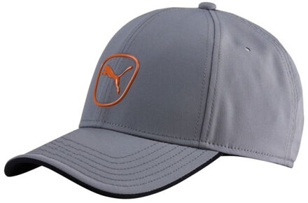 PUMA DryCell Tech Cat Patch Grijs Unisex Verstelbare Golfpet 053183 08 Geel - One Size