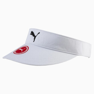 PUMA DryCell Verstelbaar Golf Vizier Wit Unisex Cap 053192 02
