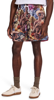 PUMA E.t. Korte Broeken Heren - Bruin - Maat XL - Nylon Brown