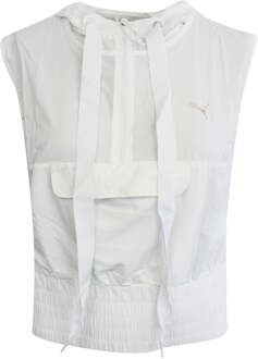 PUMA En Pointe Vrouwen Wit Vest - maat EU 36 / UK 8