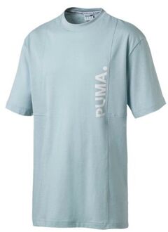 PUMA Epoch Heren Tee Grafisch Logo T-shirt Casual Top 577996 24 Blauw - S
