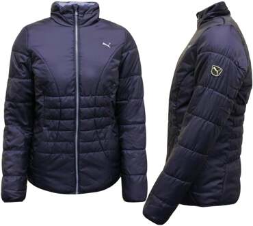 PUMA Essential Dames Paars Gewatteerd Jasje - maat EU 38 / UK 10
