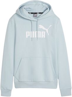 PUMA Essential Hoodie Dames lichtblauw - wit - XS