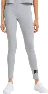 PUMA Essential Legging Dames licht grijs - zwart - XS