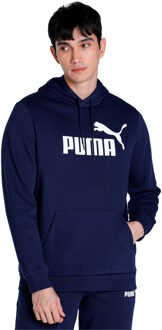 puma essentials big logo trui blauw heren - M