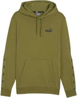 PUMA Essentials+ Tap Hoodie Puma , Green , Heren - Xl,L,M,S