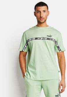 PUMA Essentials+ Tape - Heren T-shirts Green - L