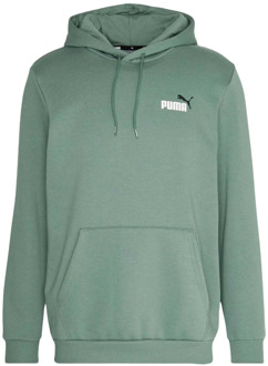 PUMA Essentials Small Logo heren hoodie groen