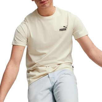 PUMA Essentials Small Logo Shirt Heren crème - M